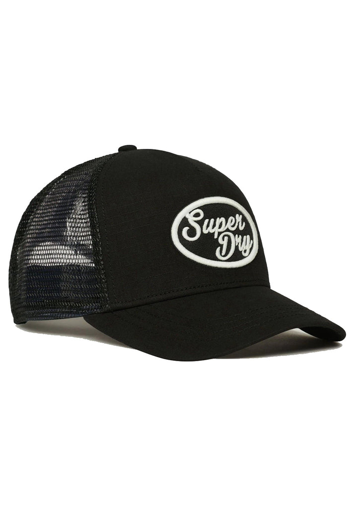 Superdry Dirt Road Trucker Snapback Cap hos Stillo