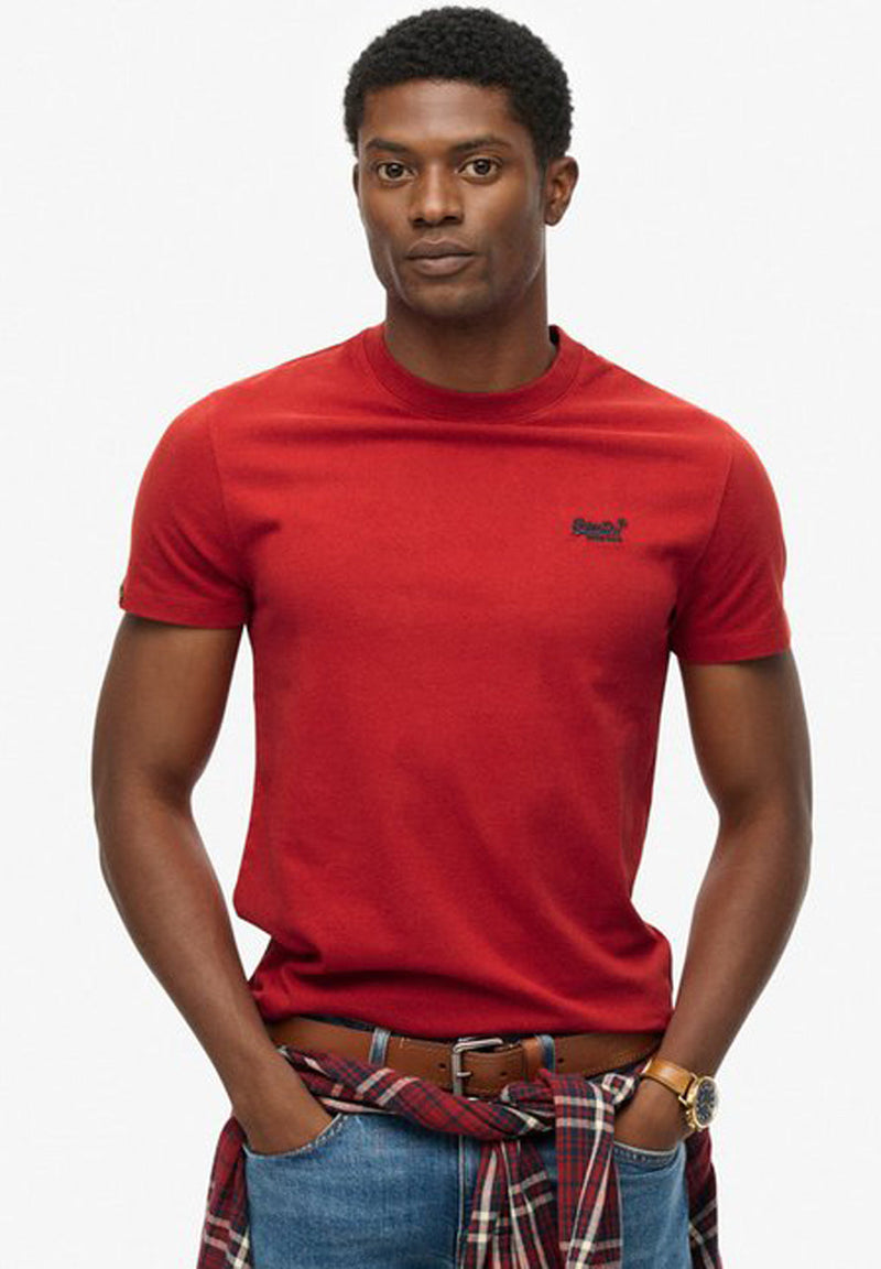 Superdry Essential Logo Emb T-Shirt hos Stillo