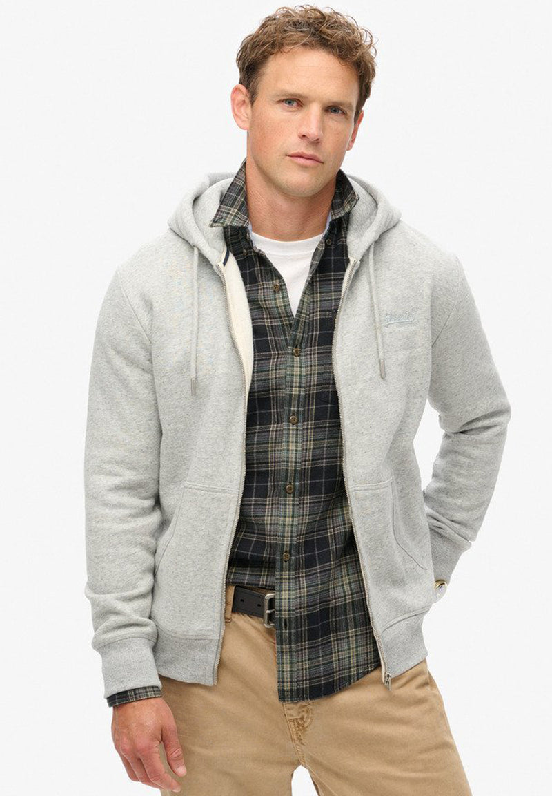 Superdry Essential Logo Zip Hoodie hos Stillo