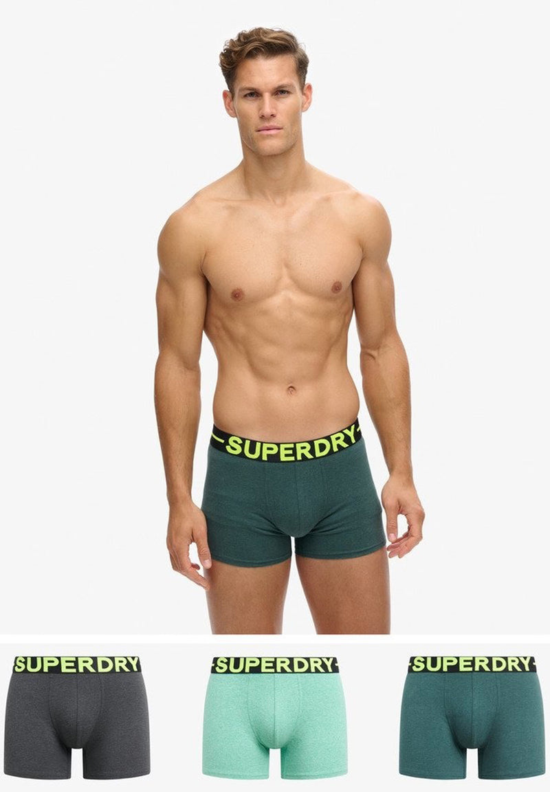 Superdry Organic Cotton Boxer Triple Pack (3par) hos Stillo