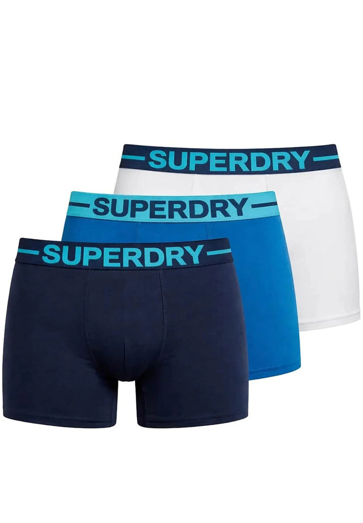 Superdry Organic Cotton Boxer Triple Pack (3par) hos Stillo