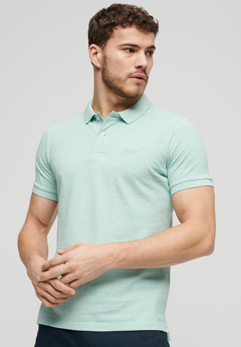 Superdry Organic Cotton Classic Pique Polo Shirt hos Stillo