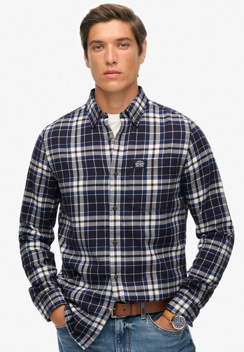 Superdry Organic Cotton Lumberjack Shirt hos Stillo
