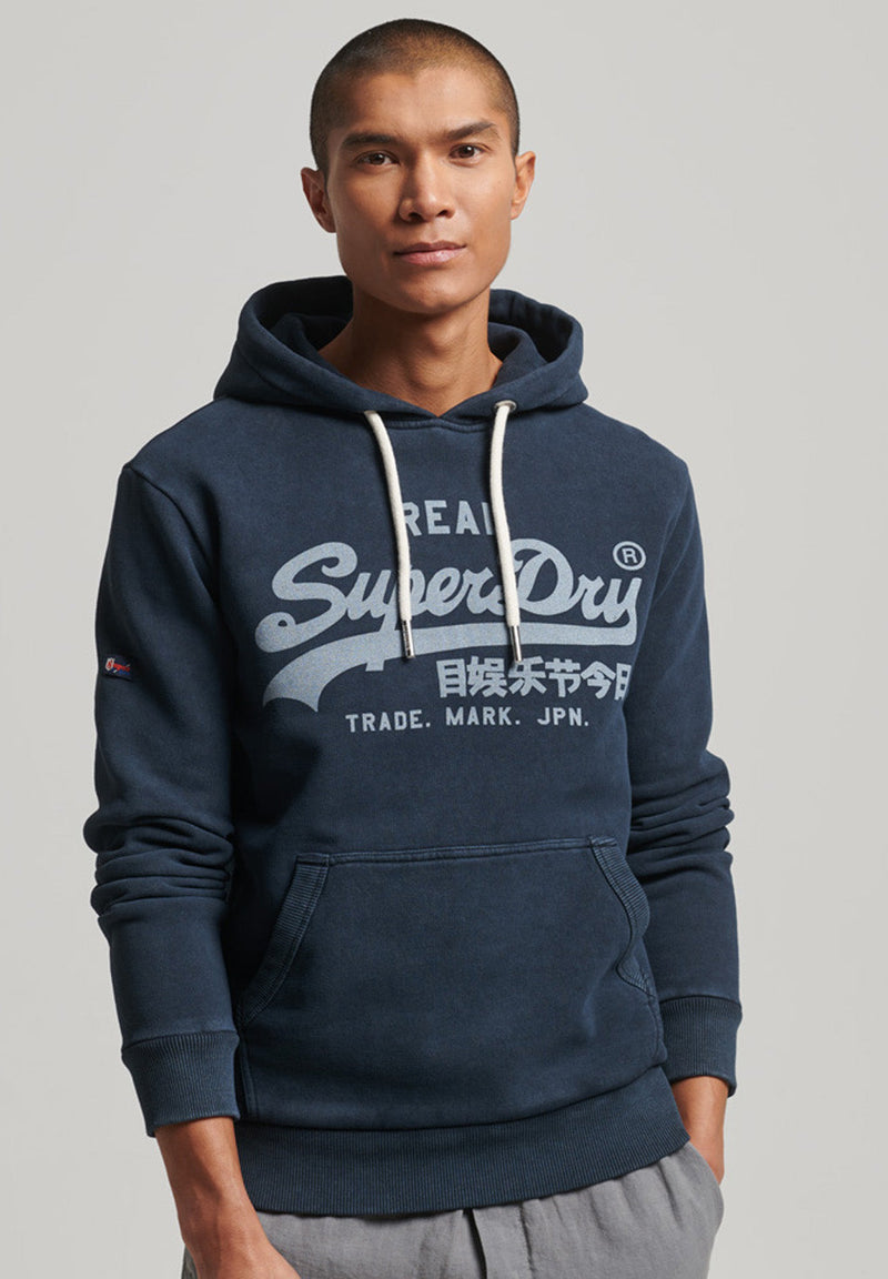 Superdry Organic Cotton Vintage Logo Hoodie hos Stillo