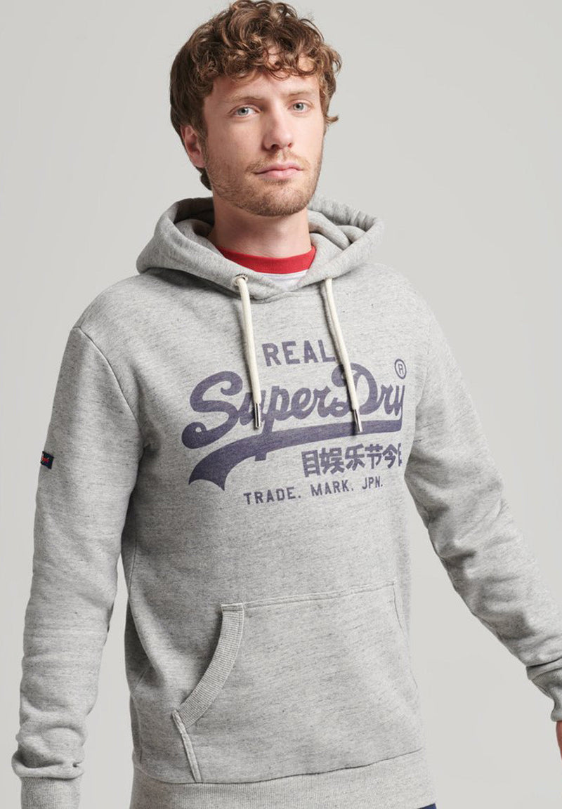 Superdry Organic Cotton Vintage Logo Hoodie hos Stillo