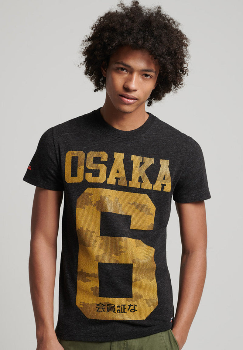 Superdry Osaka Metallic T-Shirt hos Stillo
