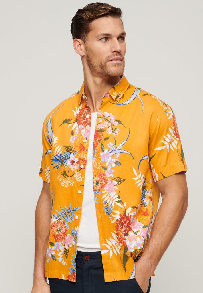 Superdry Short Sleeve Hawaiian Shirt hos Stillo