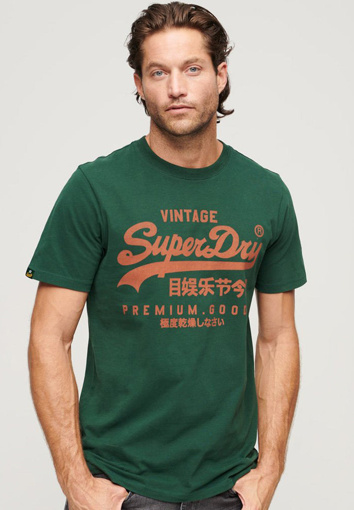 SuperDry Vintage Logo Premium Goods Graphic T-Shirt hos Stillo