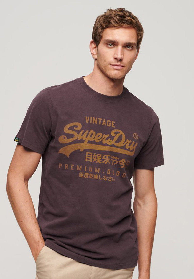 SuperDry Vintage Logo Premium Goods Graphic T-Shirt hos Stillo