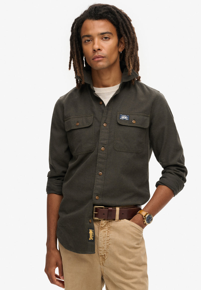 Superdry Vintage Trailsman Flannel Shirt hos Stillo