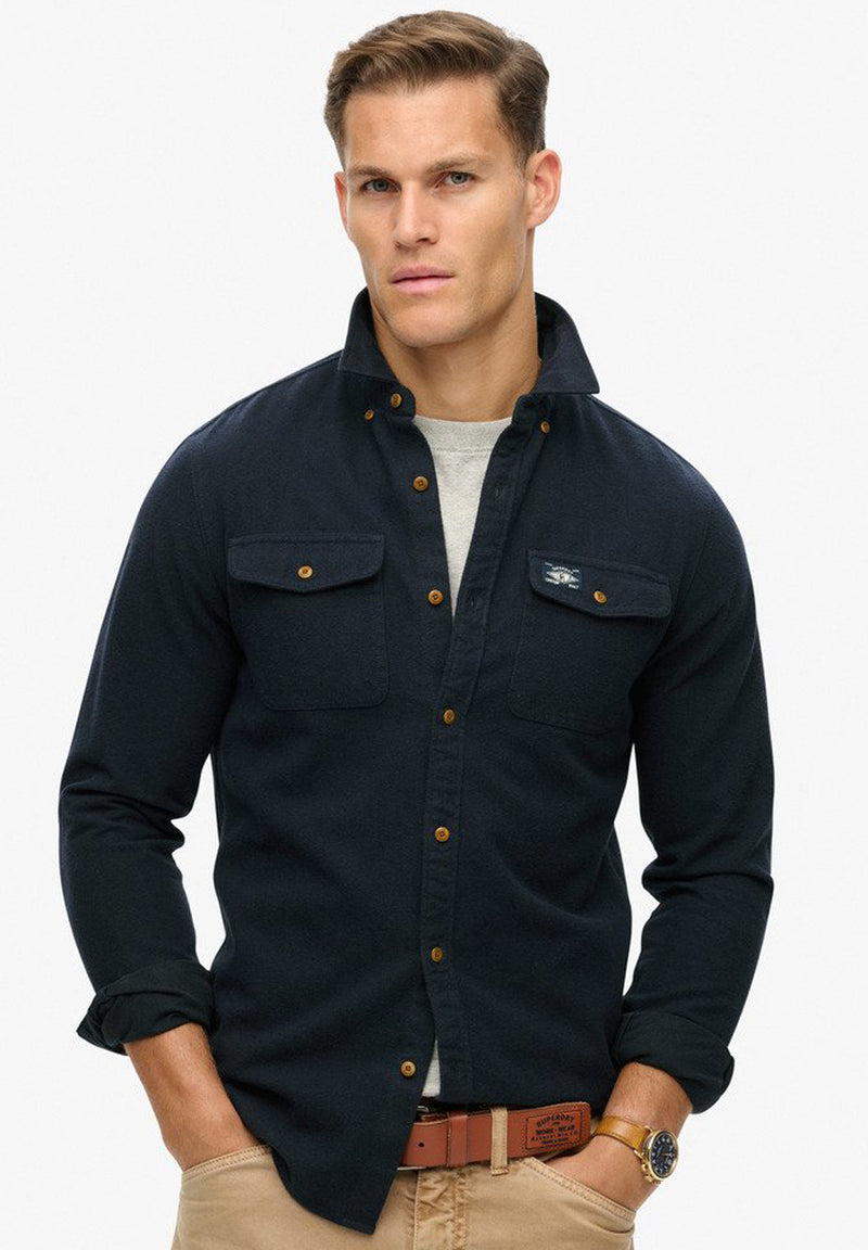 Superdry Vintage Trailsman Flannel Shirt hos Stillo