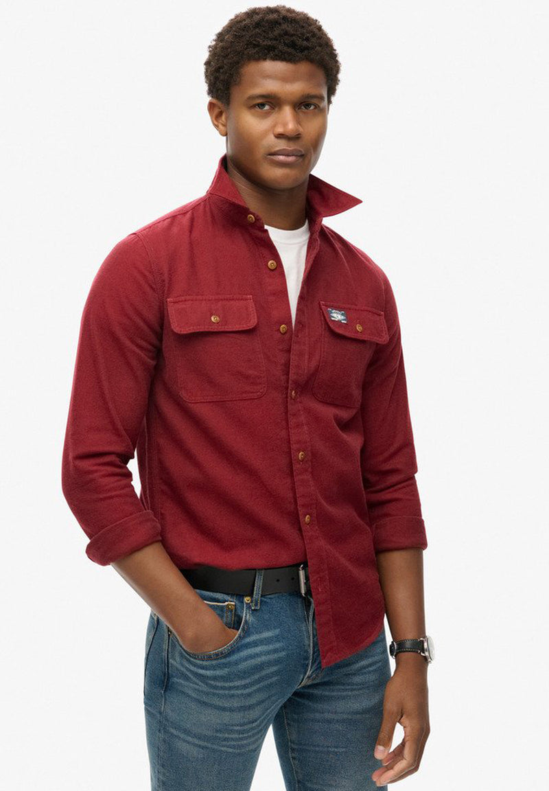 Superdry Vintage Trailsman Flannel Shirt hos Stillo