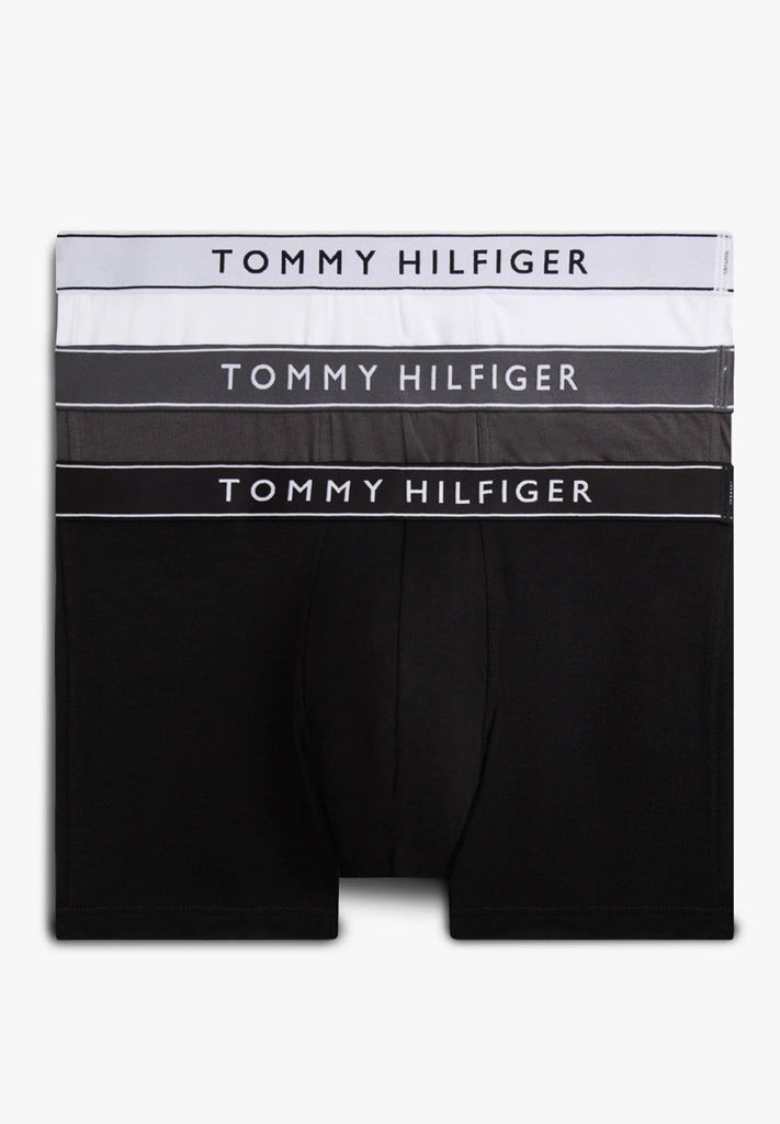 Tommy Hilfiger 3-Pack Logo Waistband Trunks hos Stillo