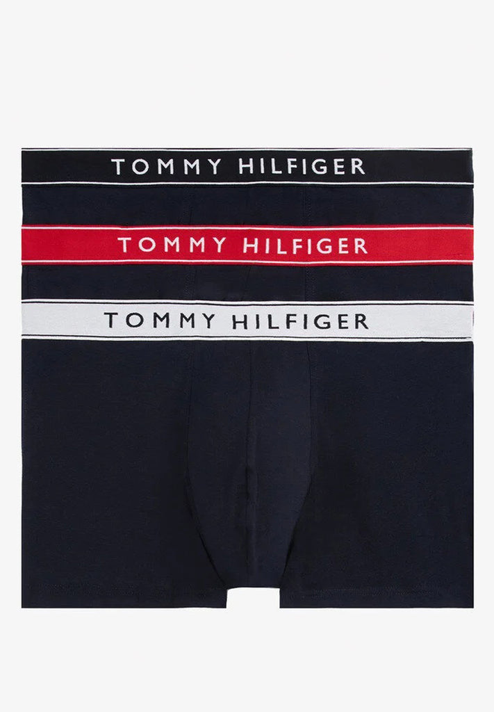 Tommy Hilfiger 3-Pack Logo Waistband Trunks hos Stillo