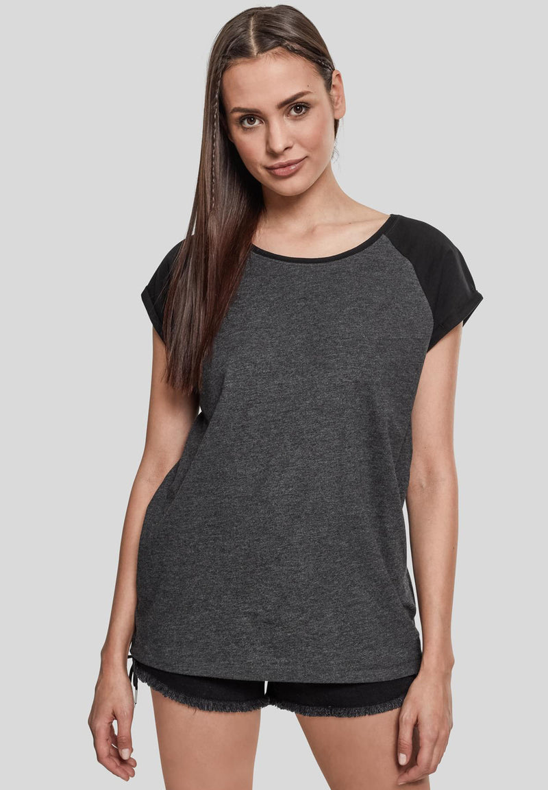 Urban Classics Ladies Contrast Raglan T-shirt hos Stillo