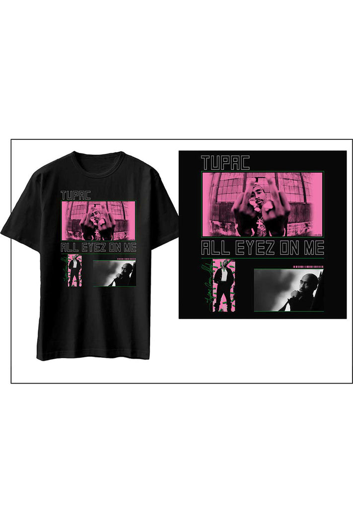 2Pac Photo Mix T-Shirt hos Stillo