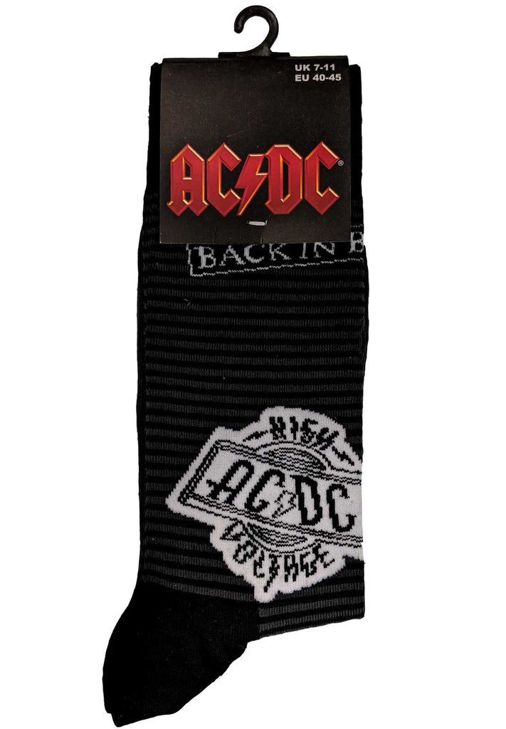 AC/DC Icons Unisex Ankle Socks hos Stillo
