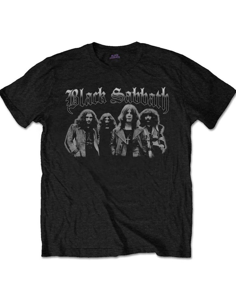 Black Sabbath Greyscale Group T-Shirt