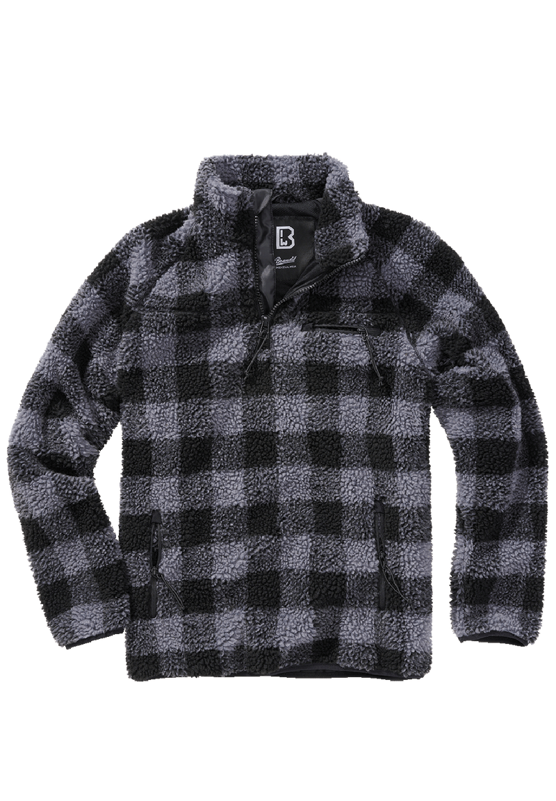 Brandit Teddy Fleece Troyer Worker Jacket hos Stillo