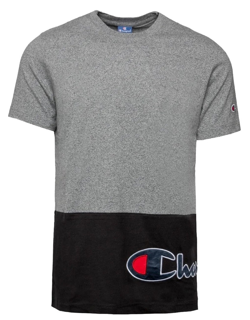 Champion Colour Block Wraparound T-shirt hos Stillo
