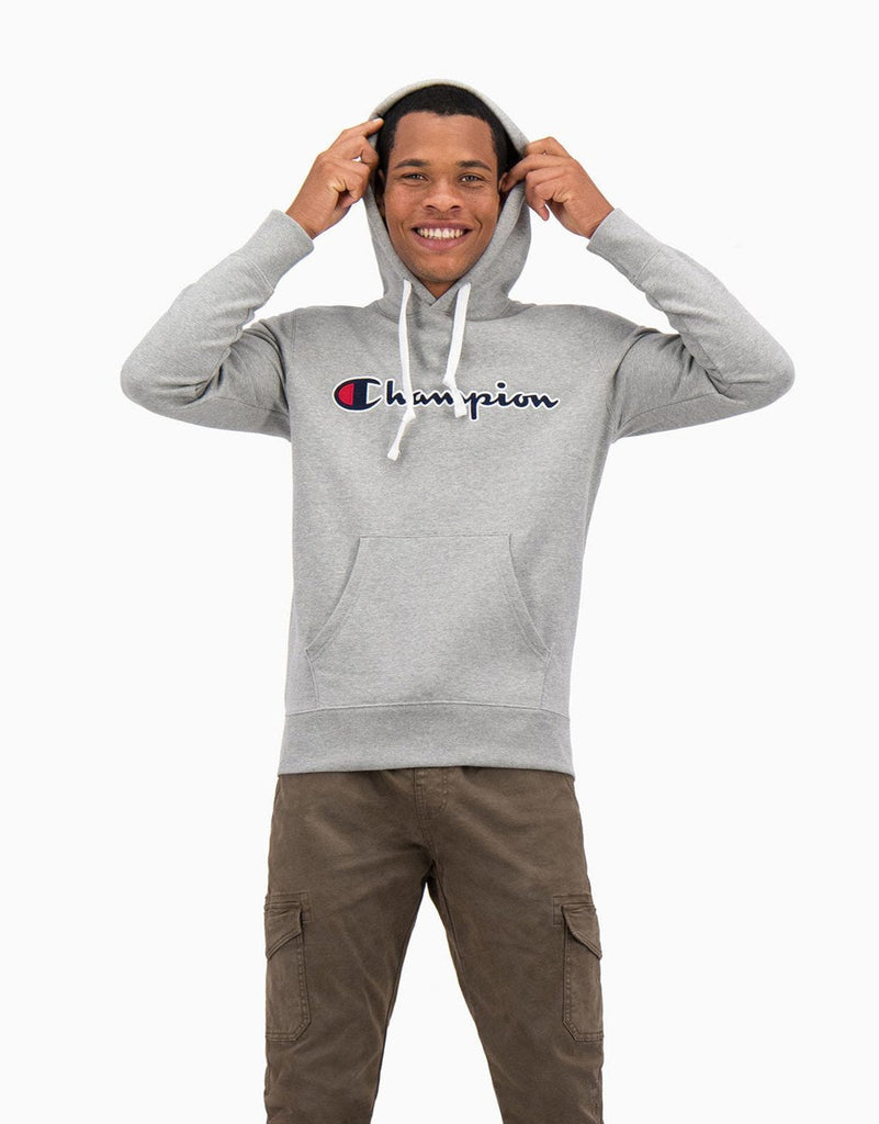 Hoodie champion cheap gris