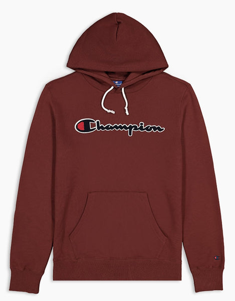 Script logo recycled cotton hotsell terry hoodie