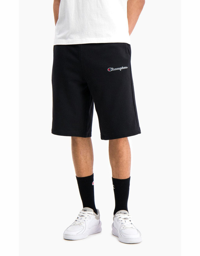 Champion Script Logo Cotton Terry Long Shorts hos Stillo