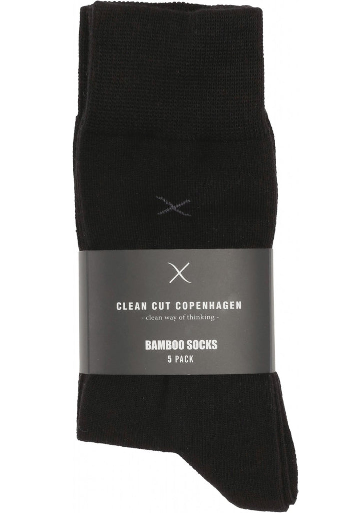 Clean Cut Bamboo Socks 5-Pack hos Stillo