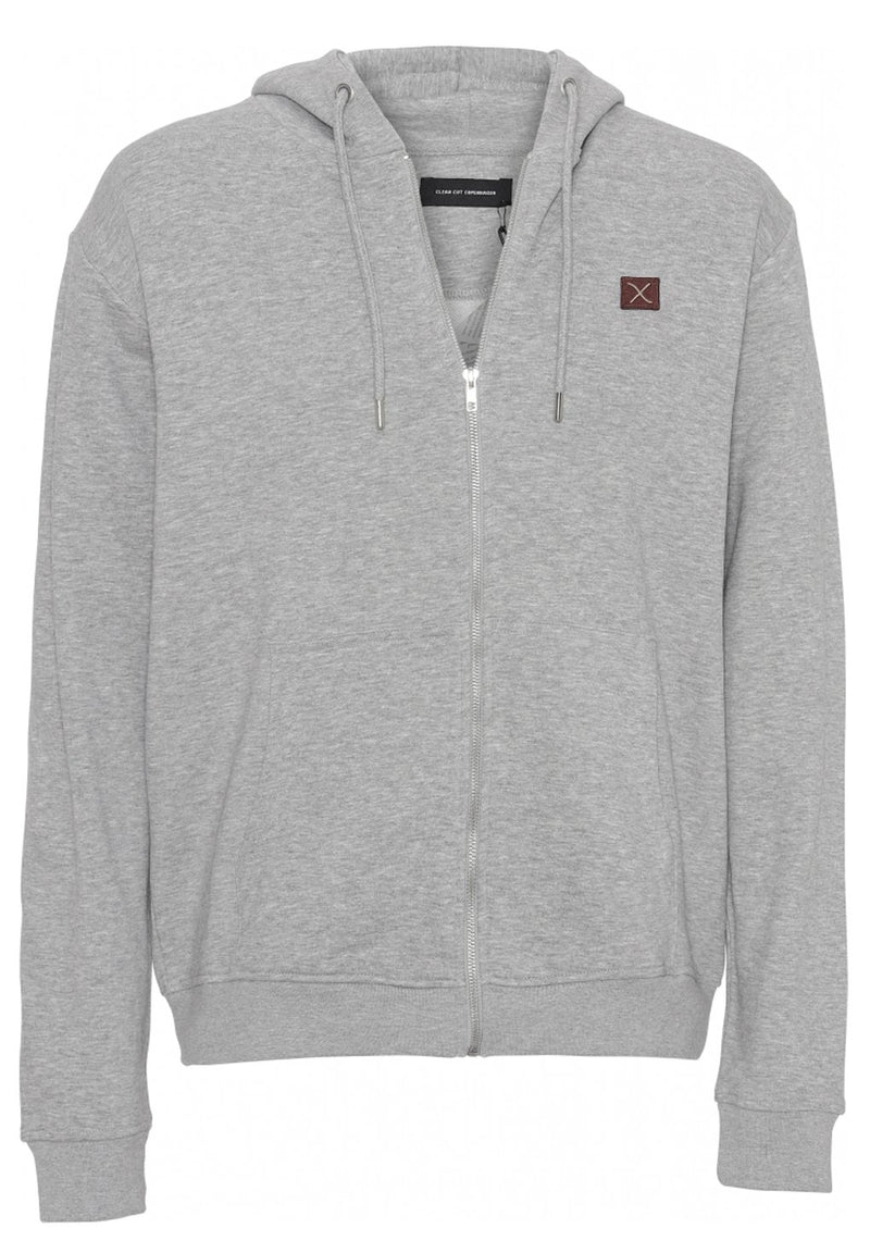 Clean Cut Basic Organic Zip Hoody hos Stillo