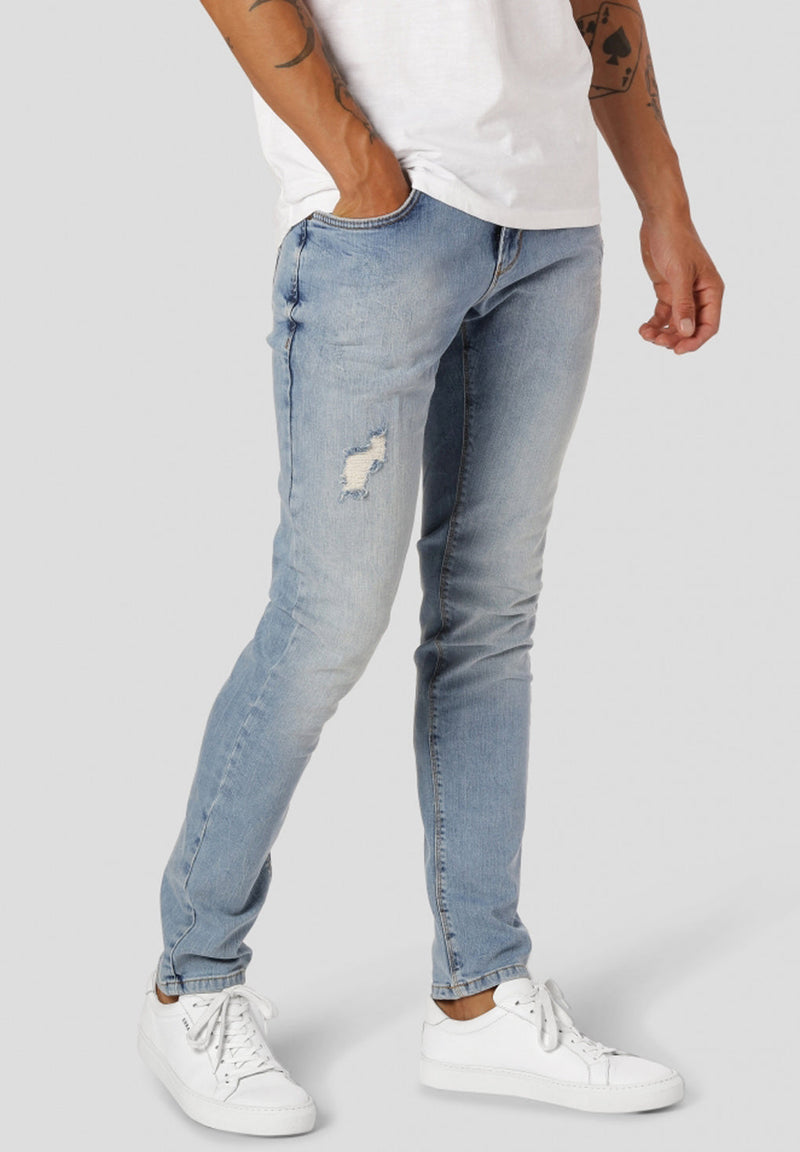 Clean Cut David Slim Stretch Jeans hos Stillo