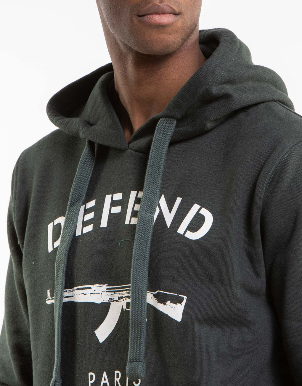 Defend Paris Classic Paris Hoodie Dark Bottle – Stillo