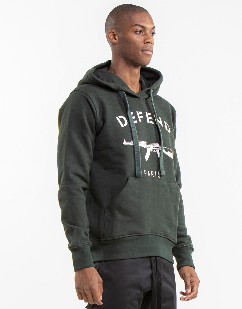 Defend Paris Classic Paris Hoodie Dark Bottle – Stillo