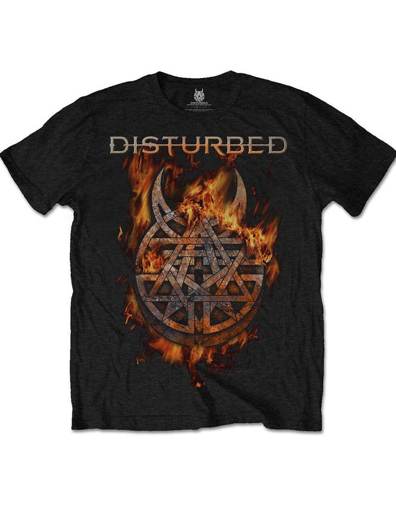 Disturbed Burning Belief T-Shirt hos Stillo