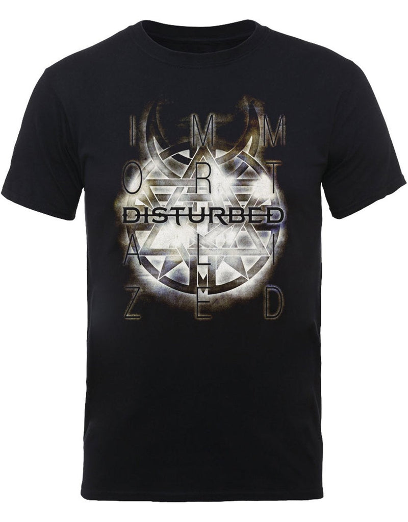 Disturbed Symbol T-Shirt Rock Off