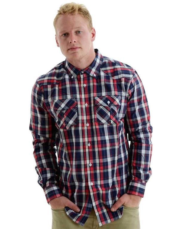 Ecko Plaid LS Shirt hos Stillo