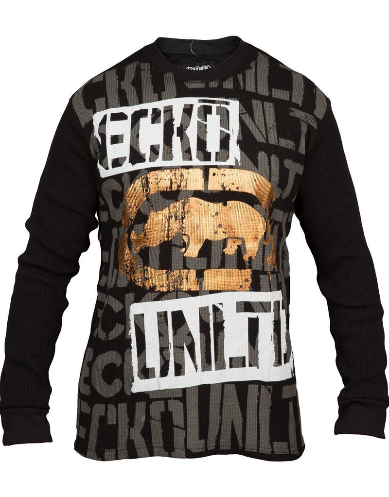 Ecko Ransom Thermal Waffel L/S T-Shirt hos Stillo