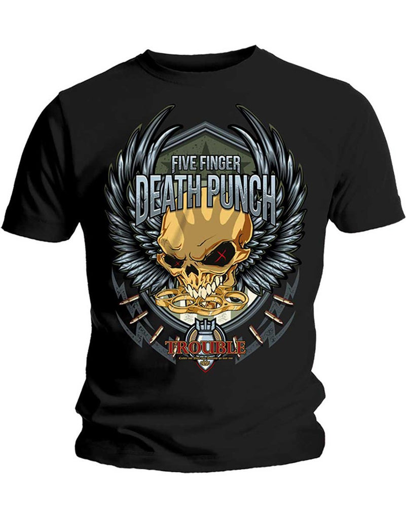 Five Finger Death Punch Trouble T-Shirt