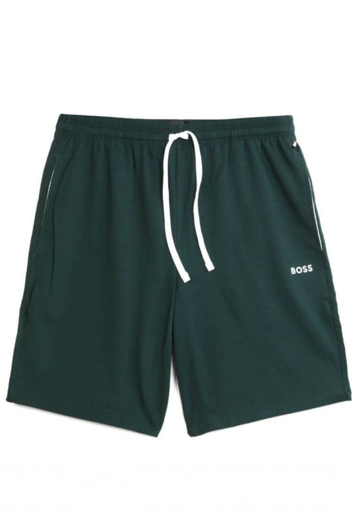 Hugo Boss Stretch Cotton Shorts with contrast logo and drawcord hos Stillo