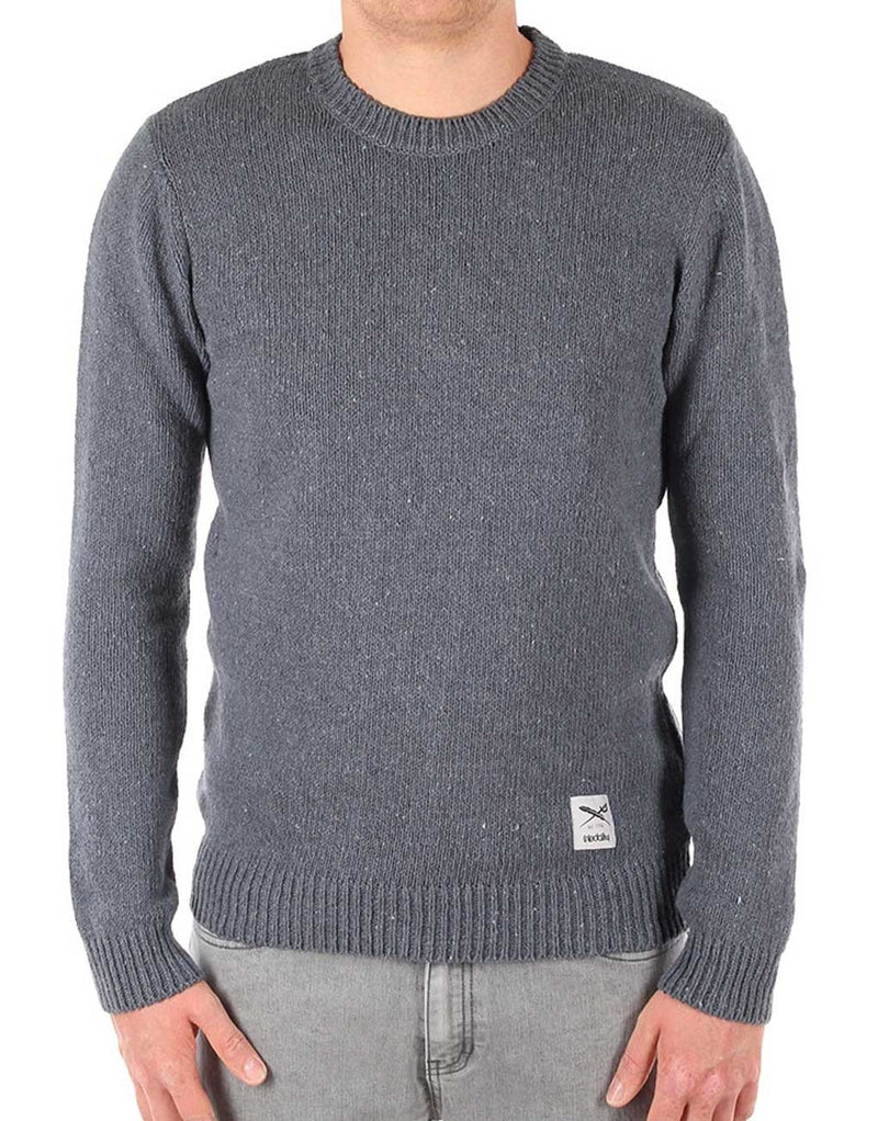 Iriedaily Recycled Denim Knit Sweater hos Stillo