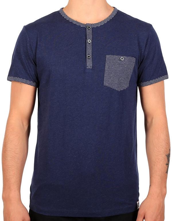 Iriedaily Ringel Henley T-Shirt hos Stillo