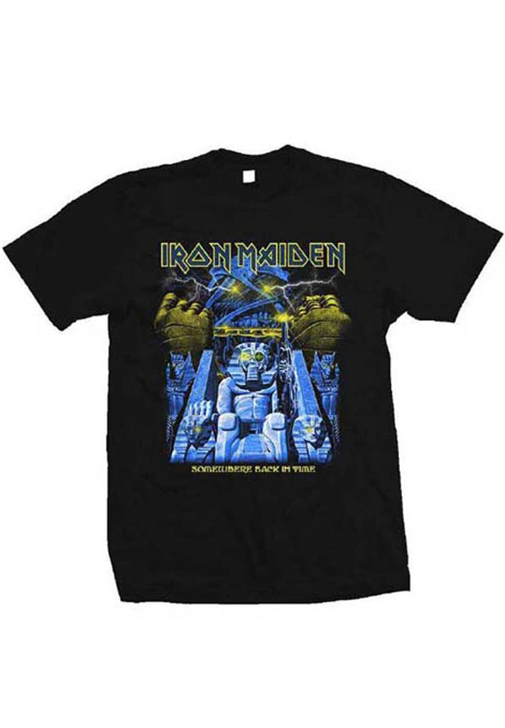 Iron Maiden Back In Time Mummy T-Shirt hos Stillo