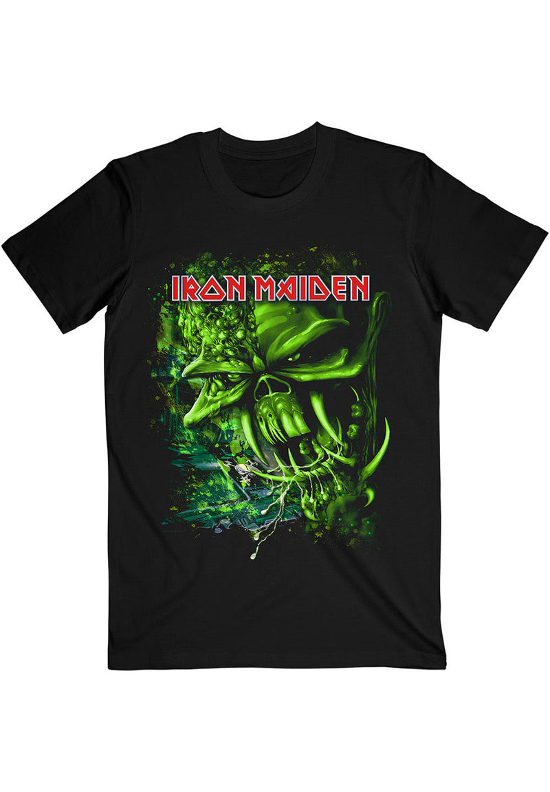 Iron Maiden Final Frontier Green T-Shirt hos Stillo