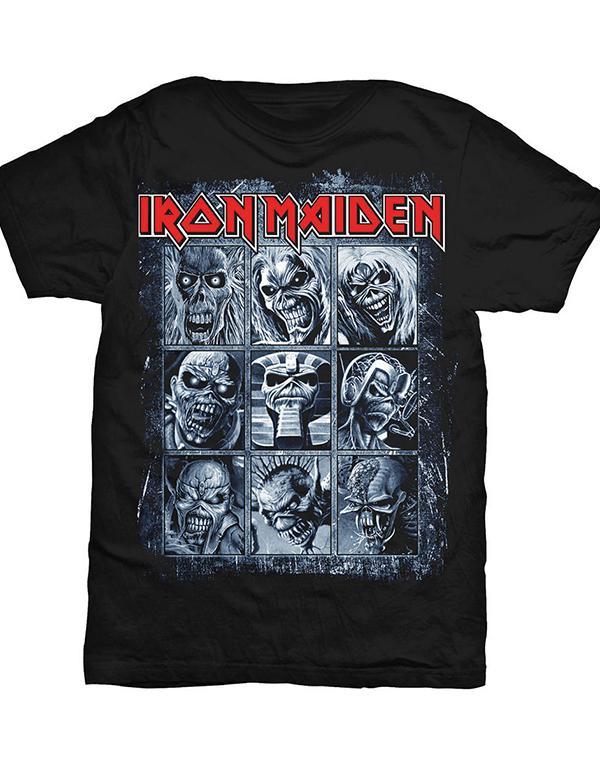 Iron Maiden Nine Eddies T-Shirt hos Stillo