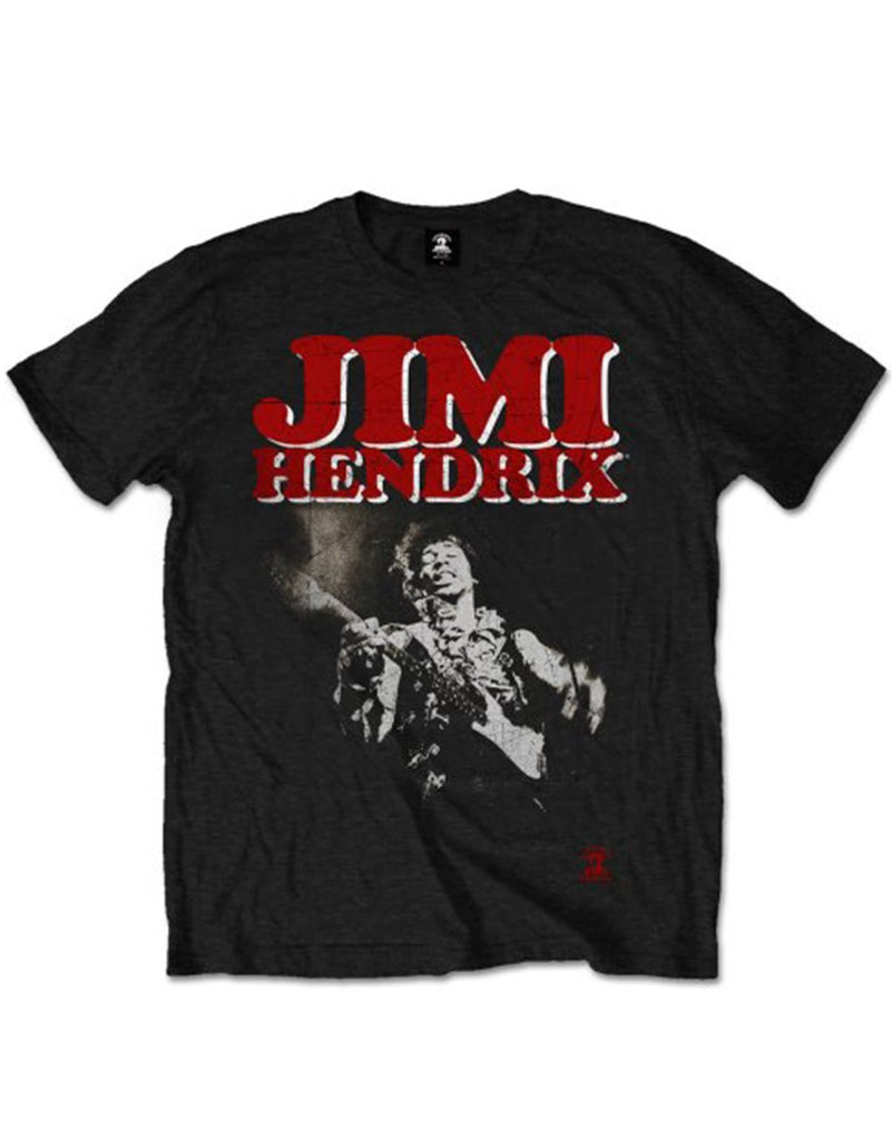 Jimi Hendrix Block Logo T-Shirt