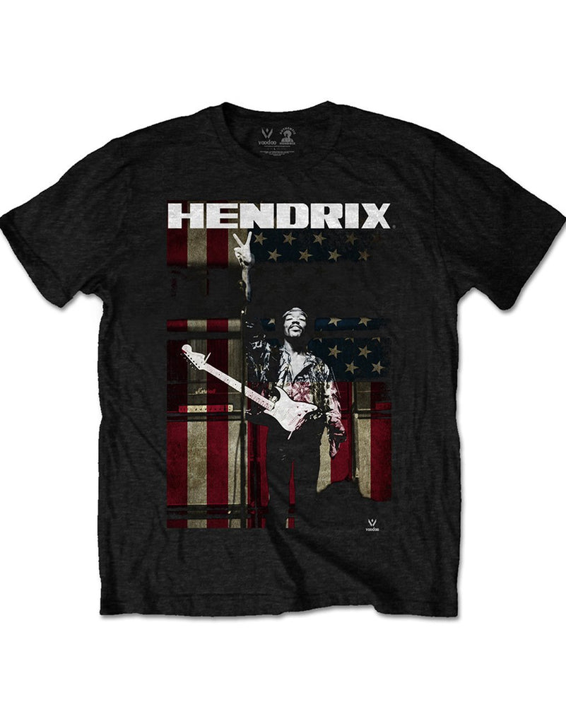 Jimi Hendrix Peace Flag T-Shirt