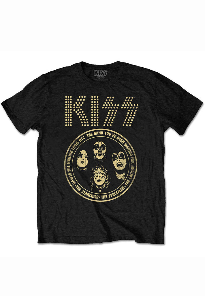 Kiss Band Circle T-Shirt hos Stillo