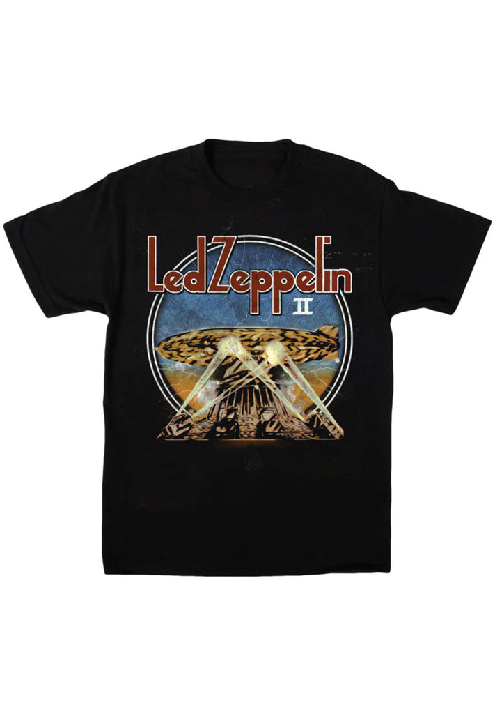 Led Zeppelin LZII Searchlights T-Shirt hos Stillo