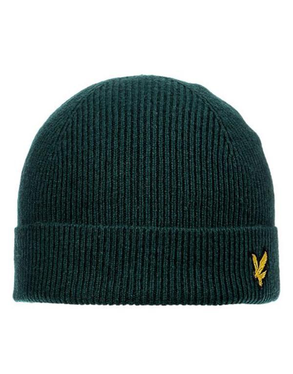 Lyle % Scott Ribbed Beanie hos Stillo