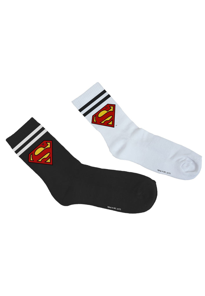 Merchcode Superman Socks Double Pack hos Stillo