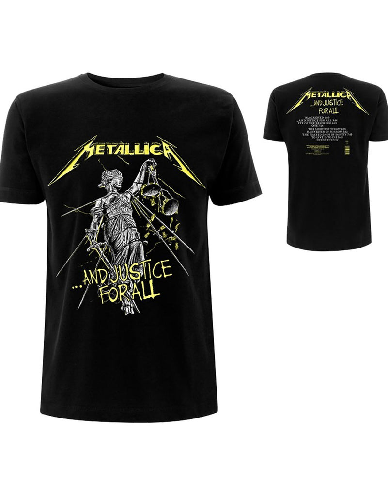 Metallica And Justice For All Tracks T-Shirt